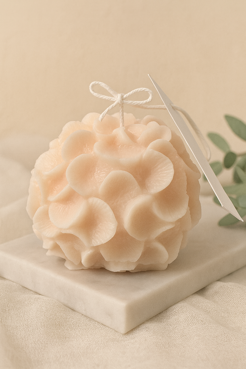 Wave Sphere Candle
