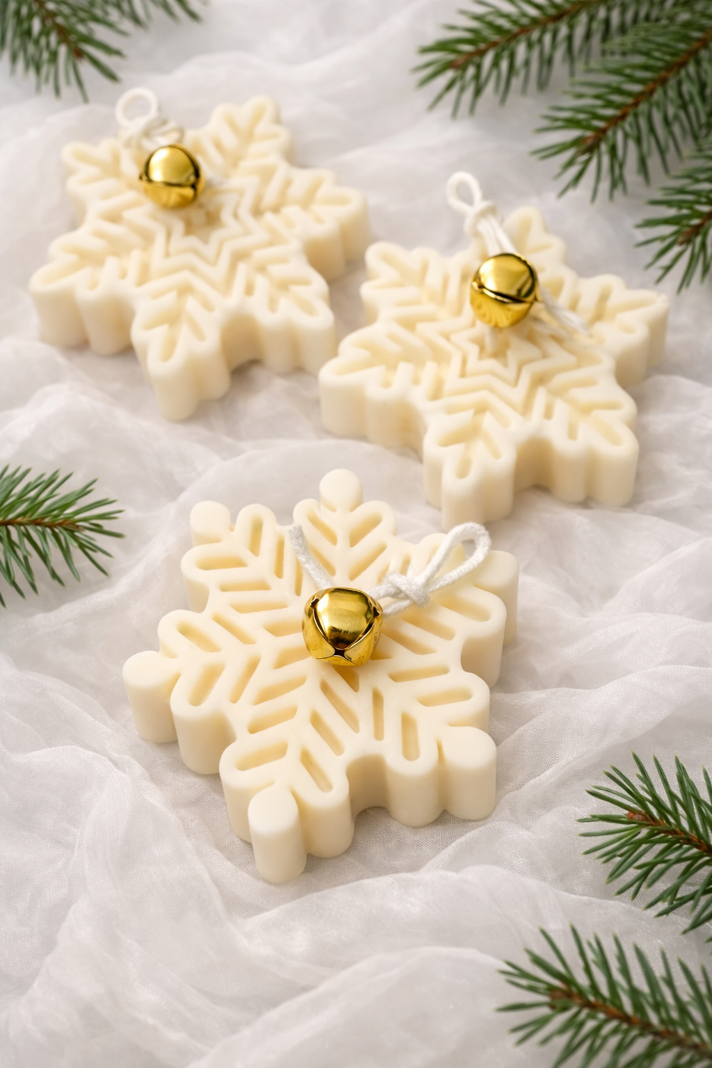 Snowflakes 3 pieces set